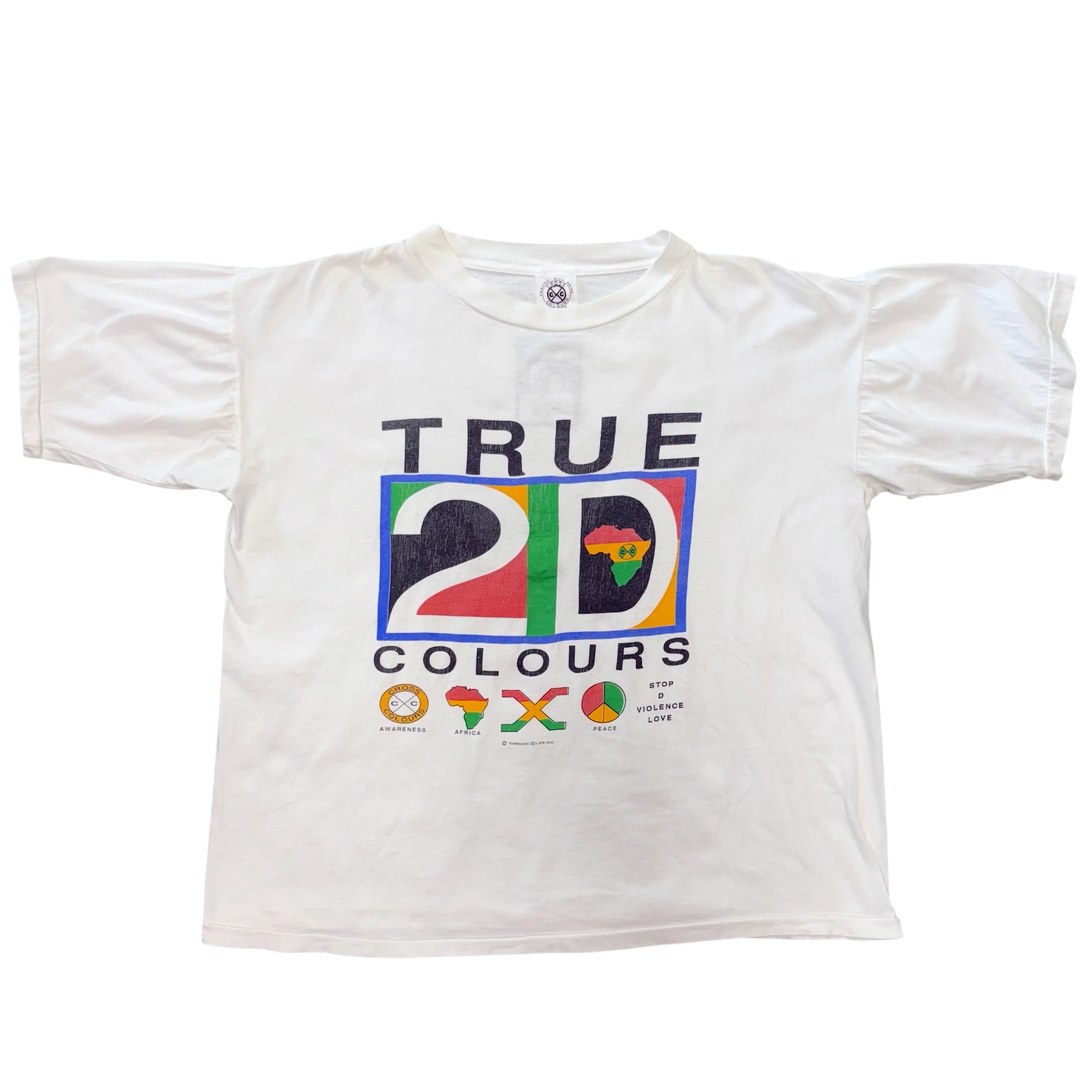 Cross Colours True 2D Colours Tee