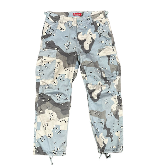 Supreme Blue Chocolate Chip Camo Pants