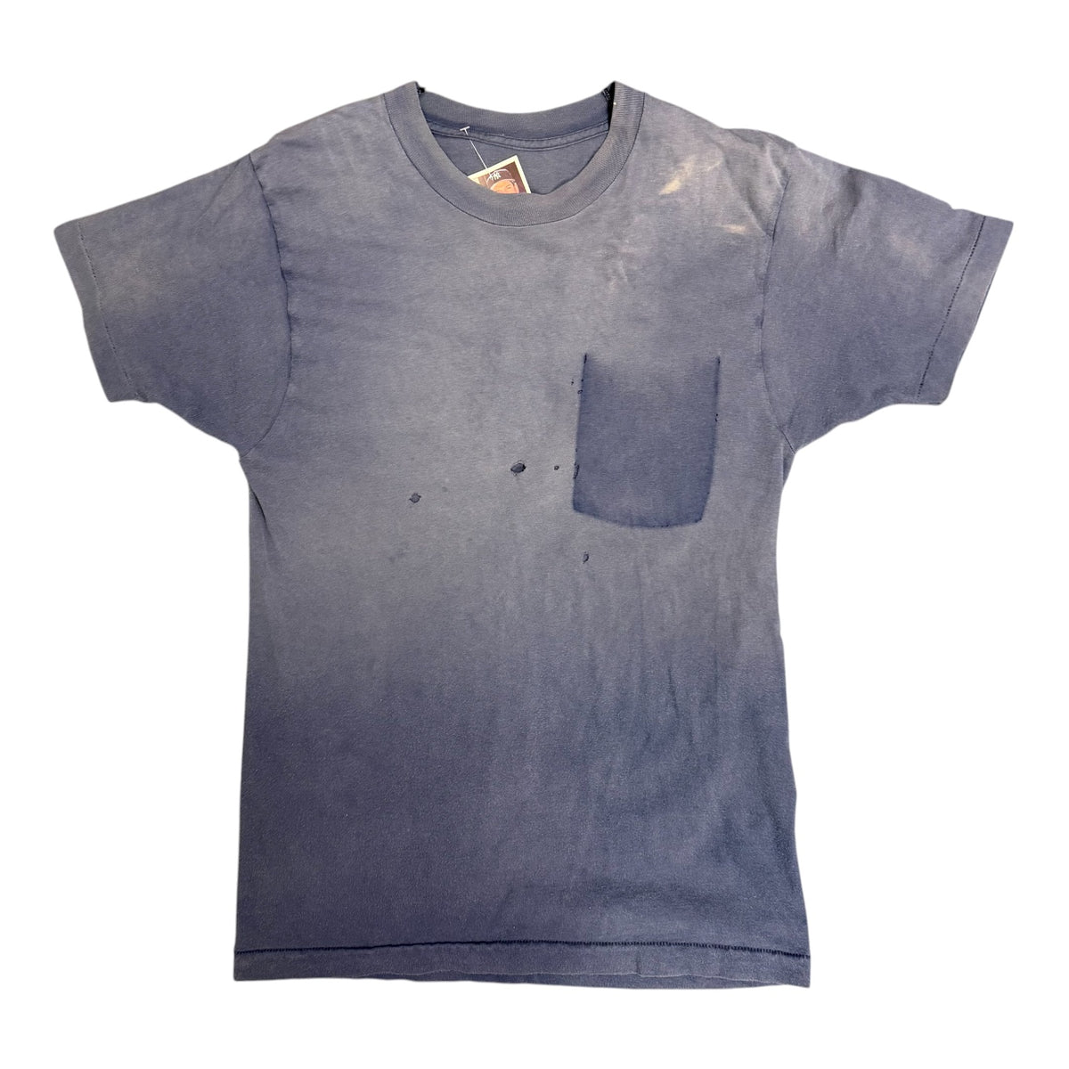 Vintage Navy Faded Ghost Pocket Shirt