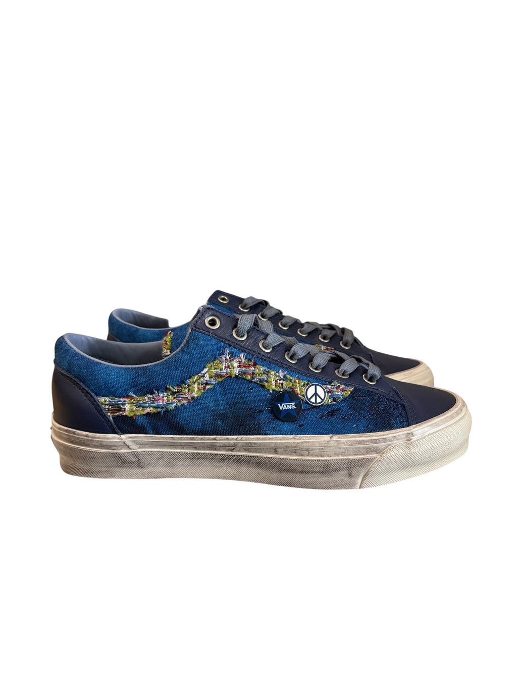 New Vans Old Skool 36 LX Souvenir “Navy”