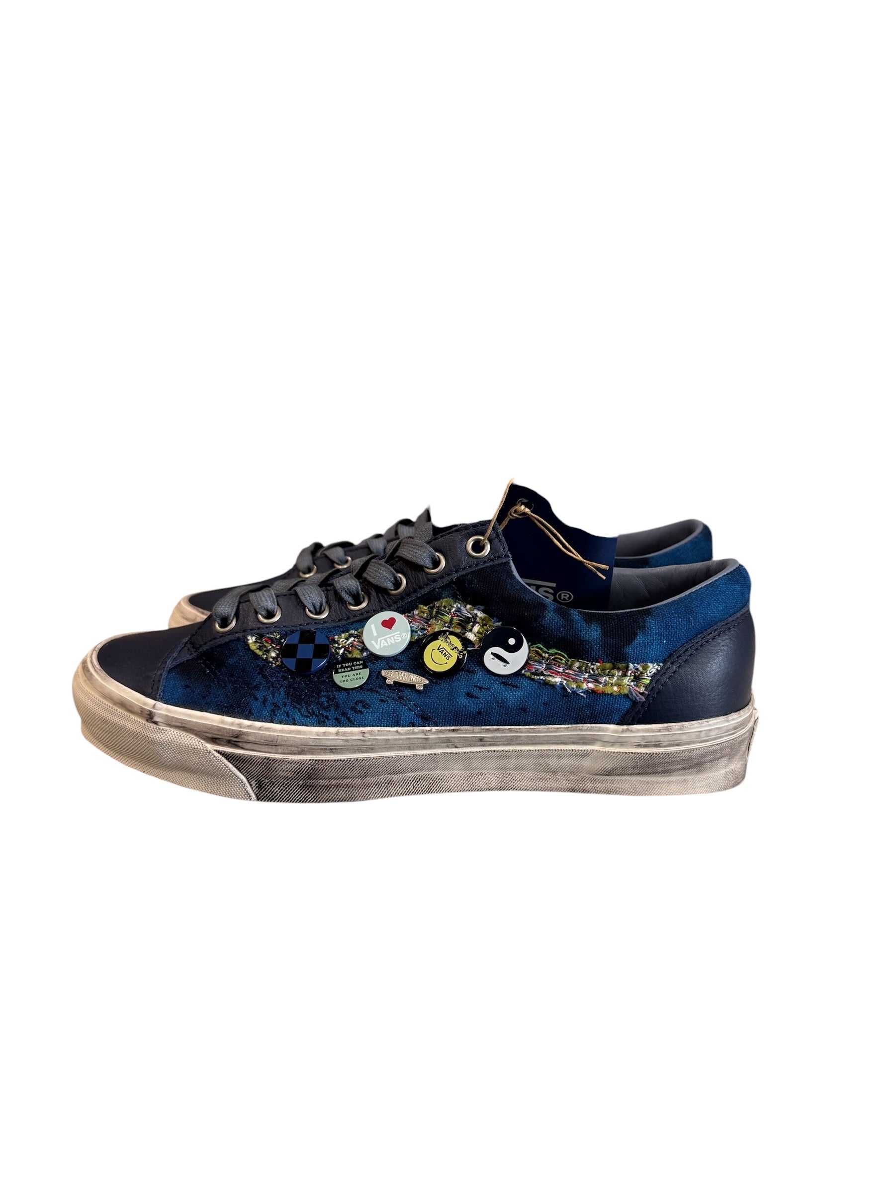 New Vans Old Skool 36 LX Souvenir “Navy”
