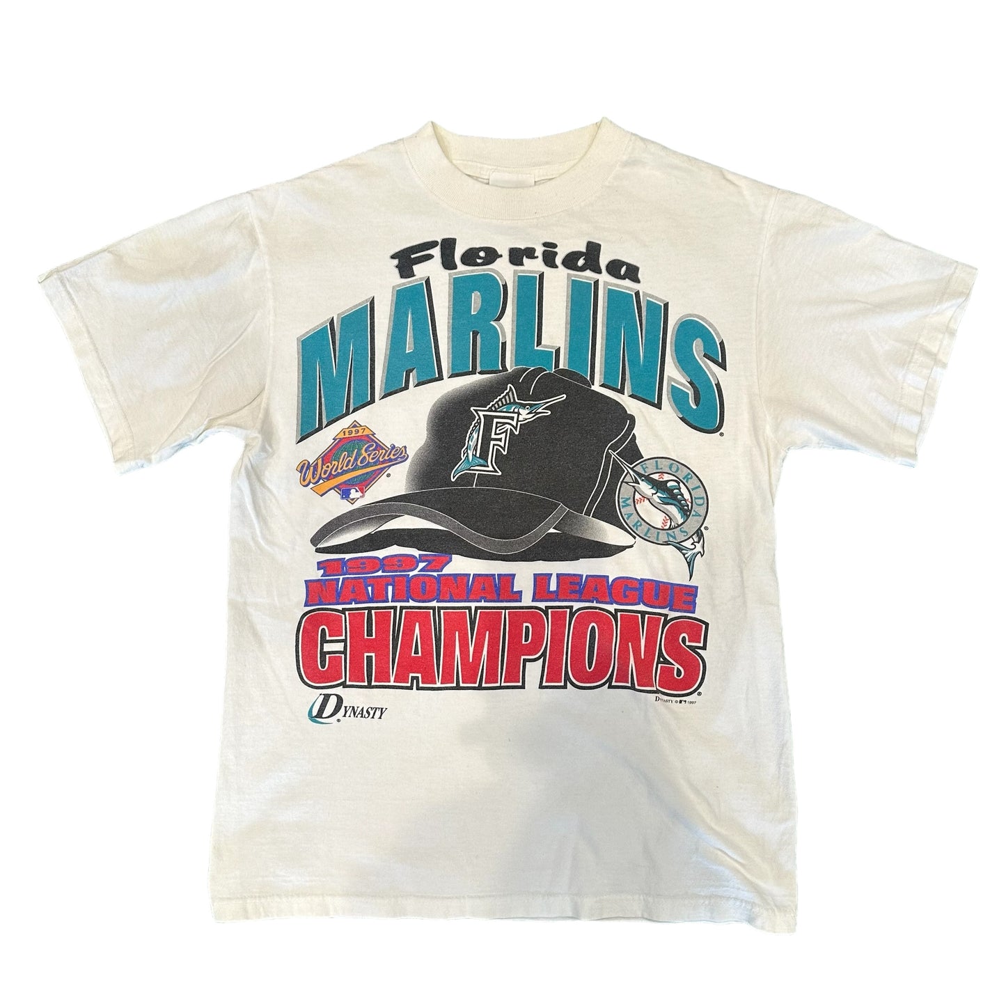 ‘97 FL Marlins NL Champs Cap Tee