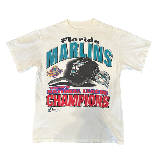 ‘97 FL Marlins NL Champs Cap Tee