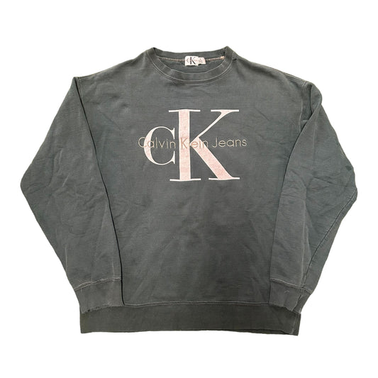 Vintage Green Calvin Klein Crewneck