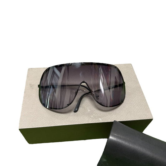 Rick Owens Black Mask Sunglasses