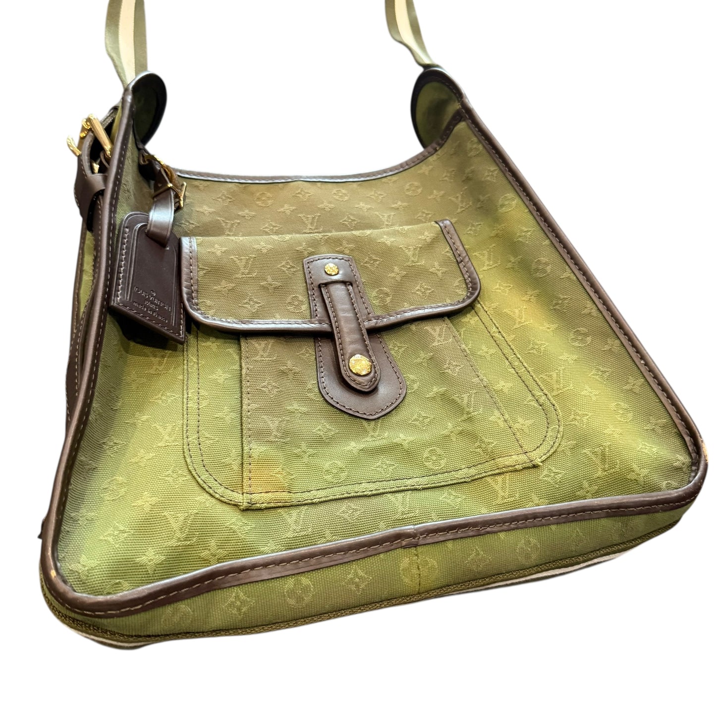 Louis Vuitton Green Mary Kate Shoulder Bag
