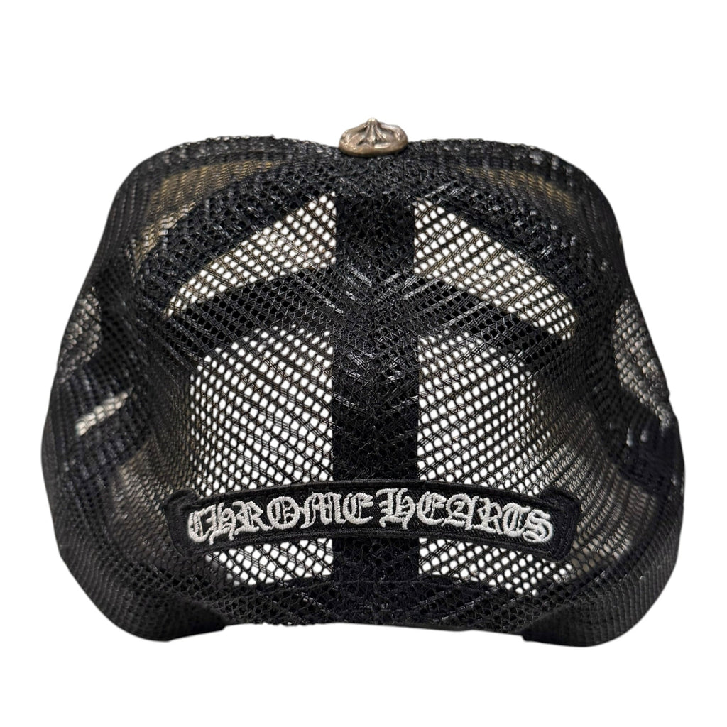 Chrome Hearts Eyechart Logo Trucker Hat