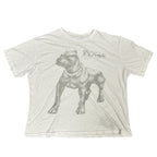 NEW GV Gallery “Raspberry” Dogs Distressed Tee