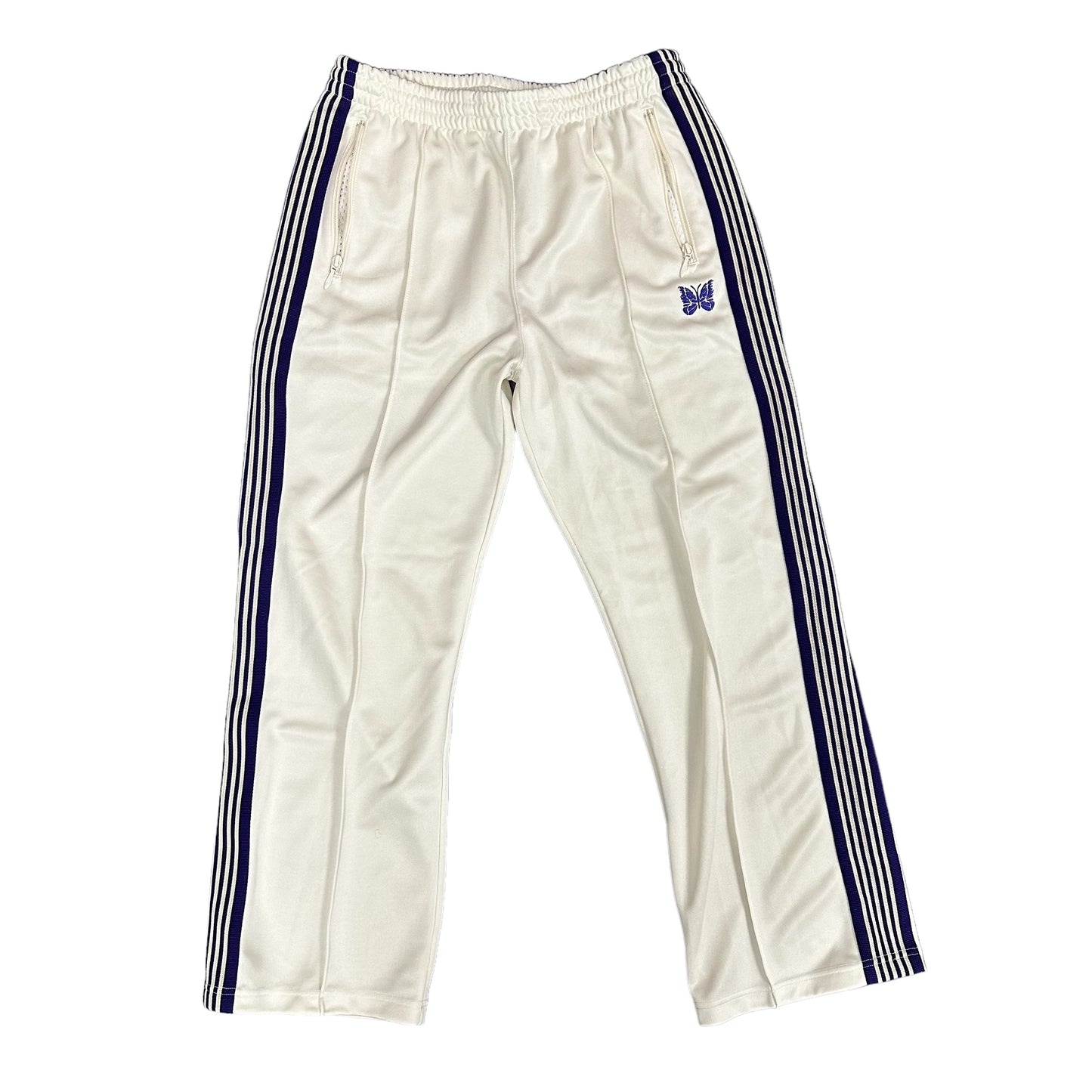 Needles Cream/Prpl Trackpants