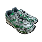 Bottega Veneta Green/Silver Orbit Sneakers