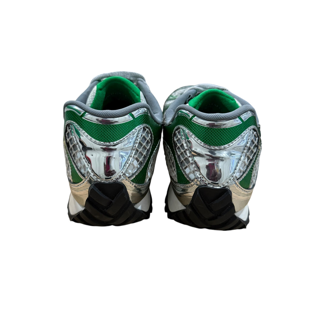 Bottega Veneta Green/Silver Orbit Sneakers