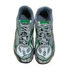 Bottega Veneta Green/Silver Orbit Sneakers