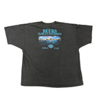 2000 Harley Davidson Purple Eagle Flame Tee