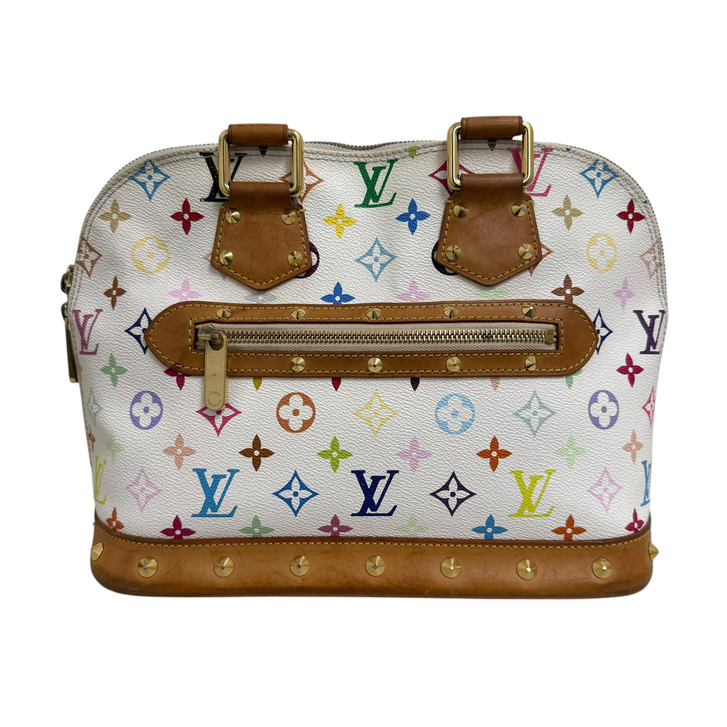 Louis Vuitton Alma White Bag