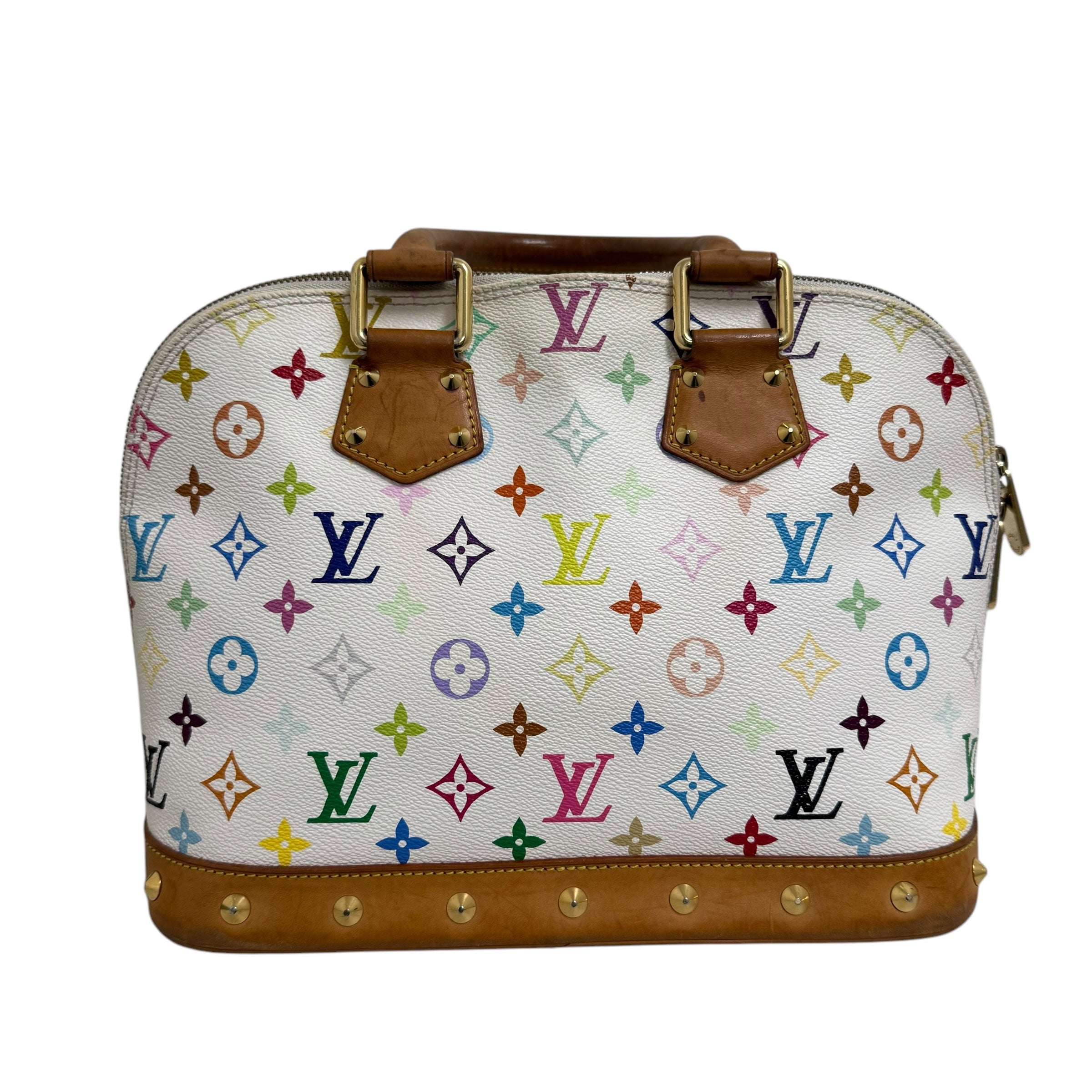 Louis Vuitton Alma White Bag