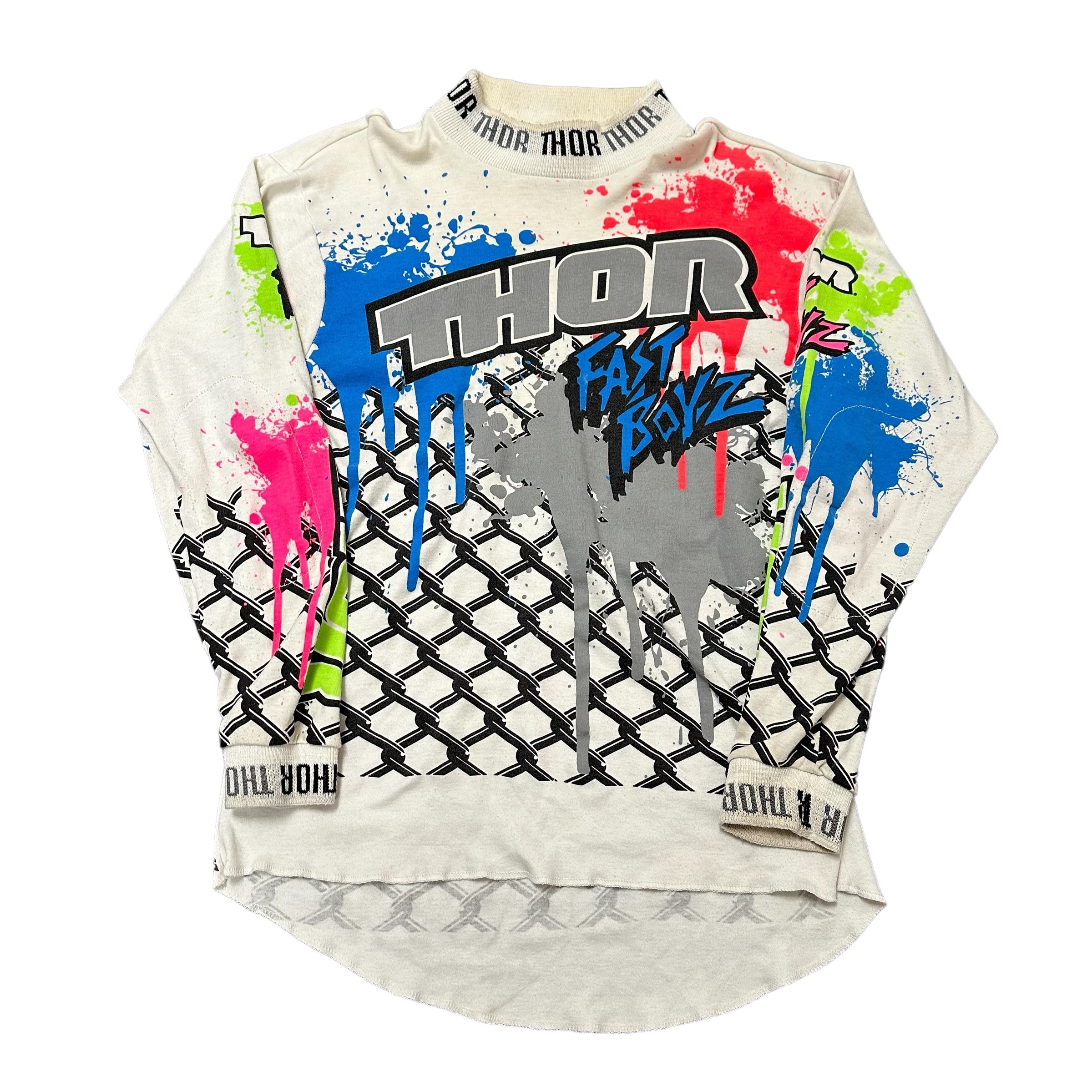 Vintage Thor Fast Boyz Paint Splatter L/S Tee
