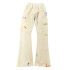 Cream Gallery Dept Flare Sweatpants