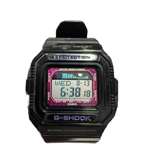 G Shock Square Black/Purple