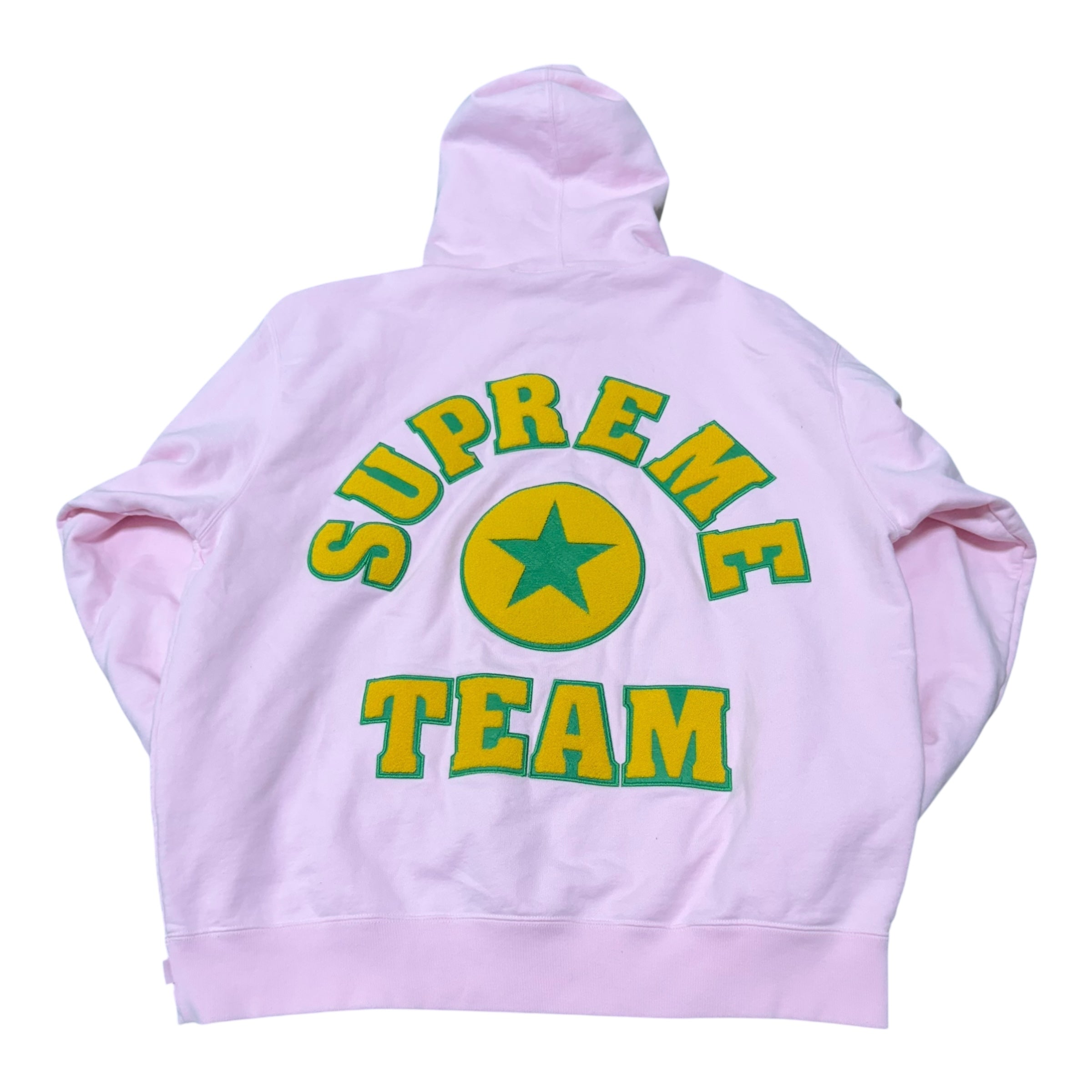 Supreme Team Chenille Pink Hoodie