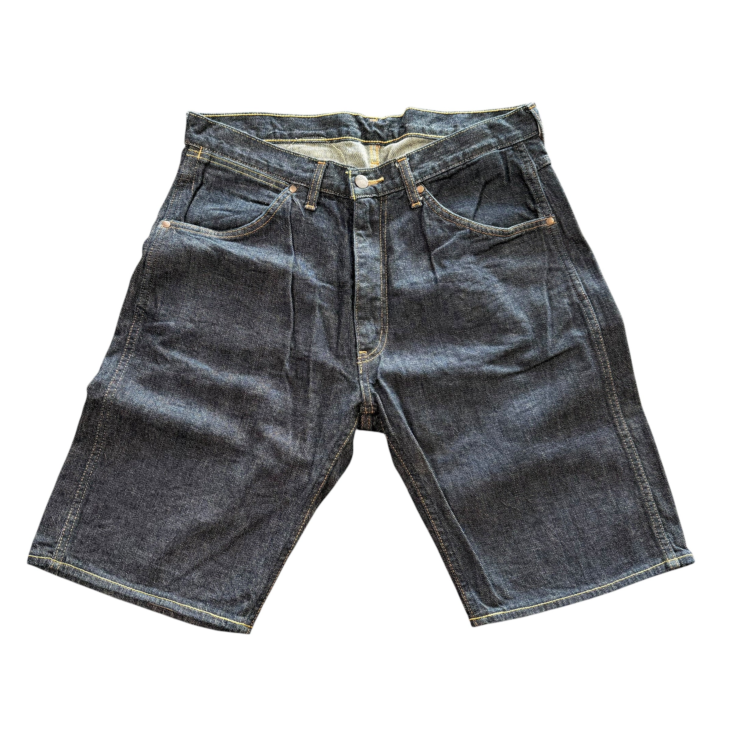 Bape Embroidered Blue/Multi Denim Shorts