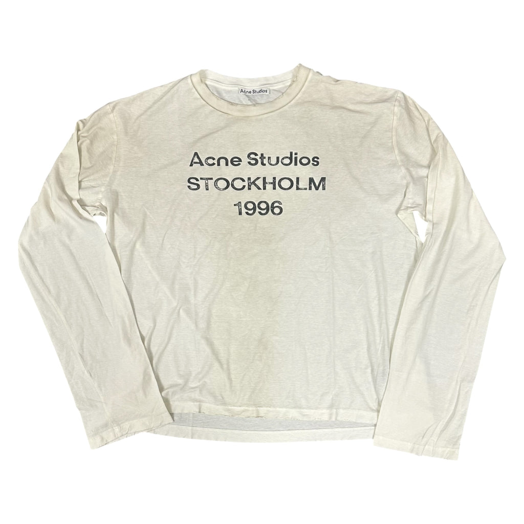 NEW Acne Studios Stockholm “Worn” White L/S