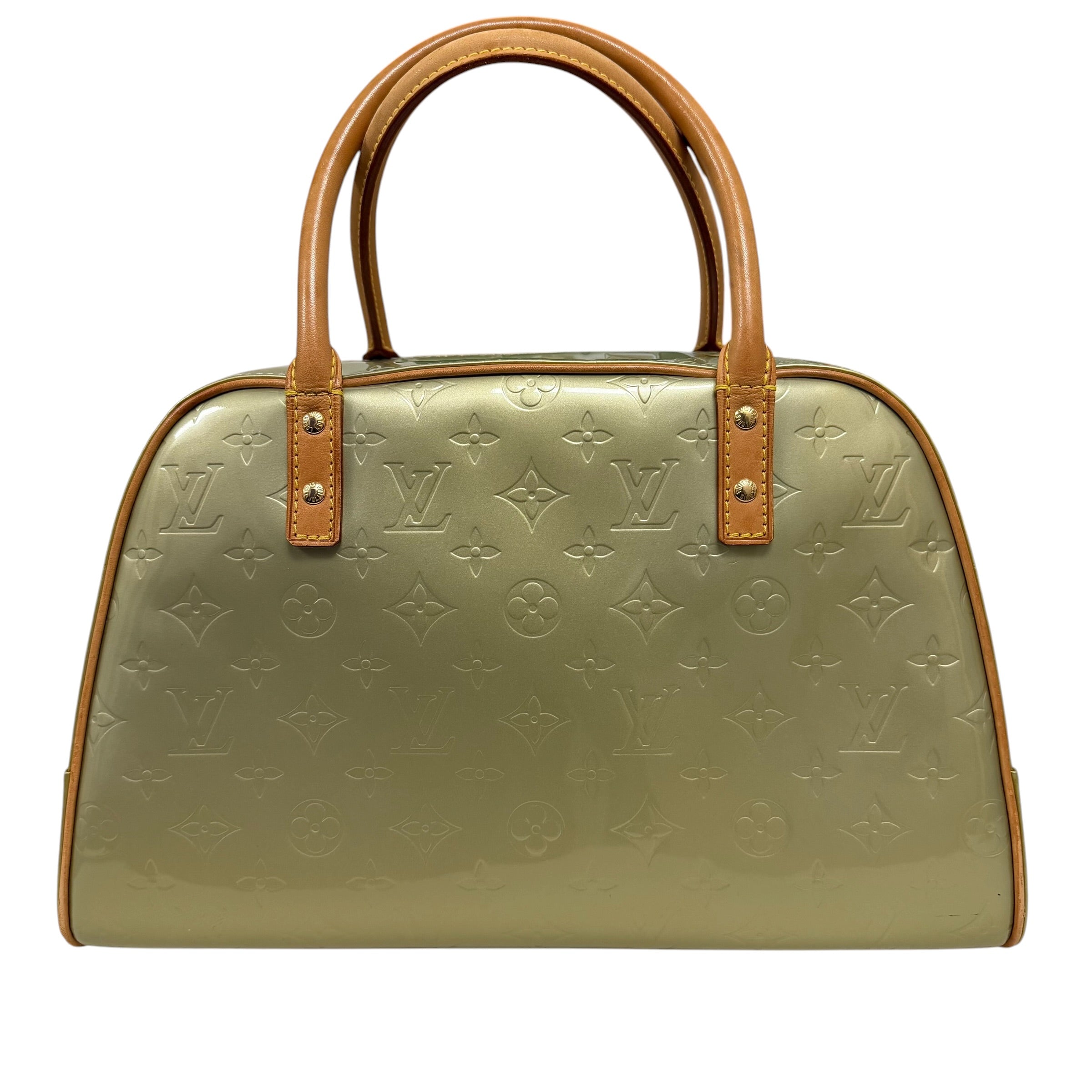 Louis Vuitton Green Tompkins Square Bag