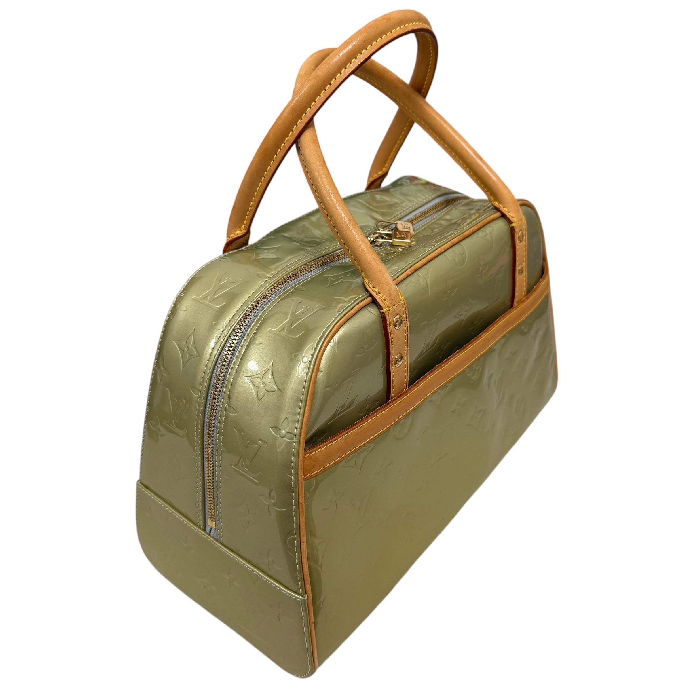 Louis Vuitton Green Tompkins Square Bag