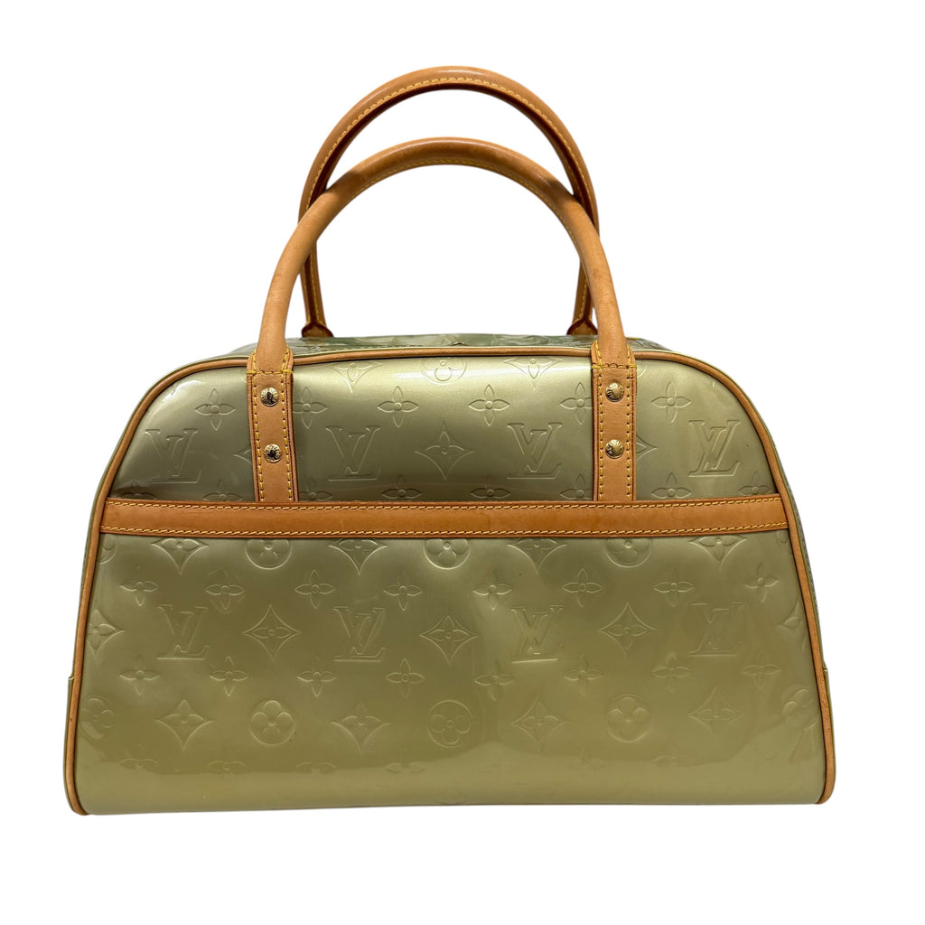 Louis Vuitton Green Tompkins Square Bag