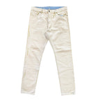 Diesel White Painted Denim