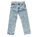 Off-White Straight Leg Blue Jeans