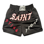Saint Michael Black Boxing Shorts