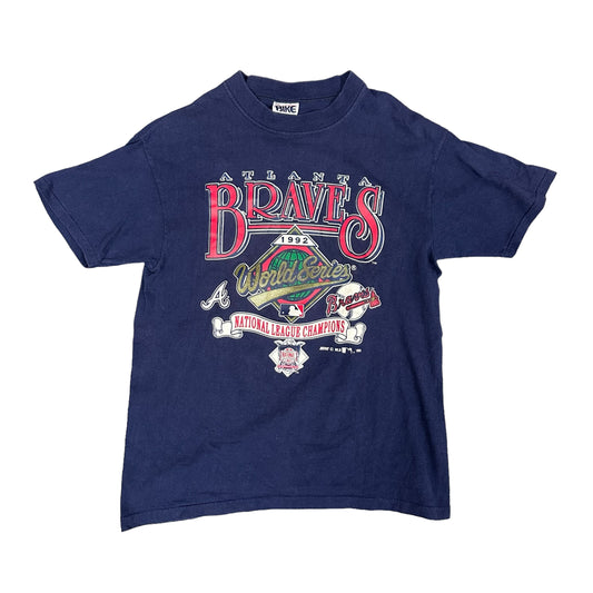 ‘92 Blue Atl Braves NL Champs Tee