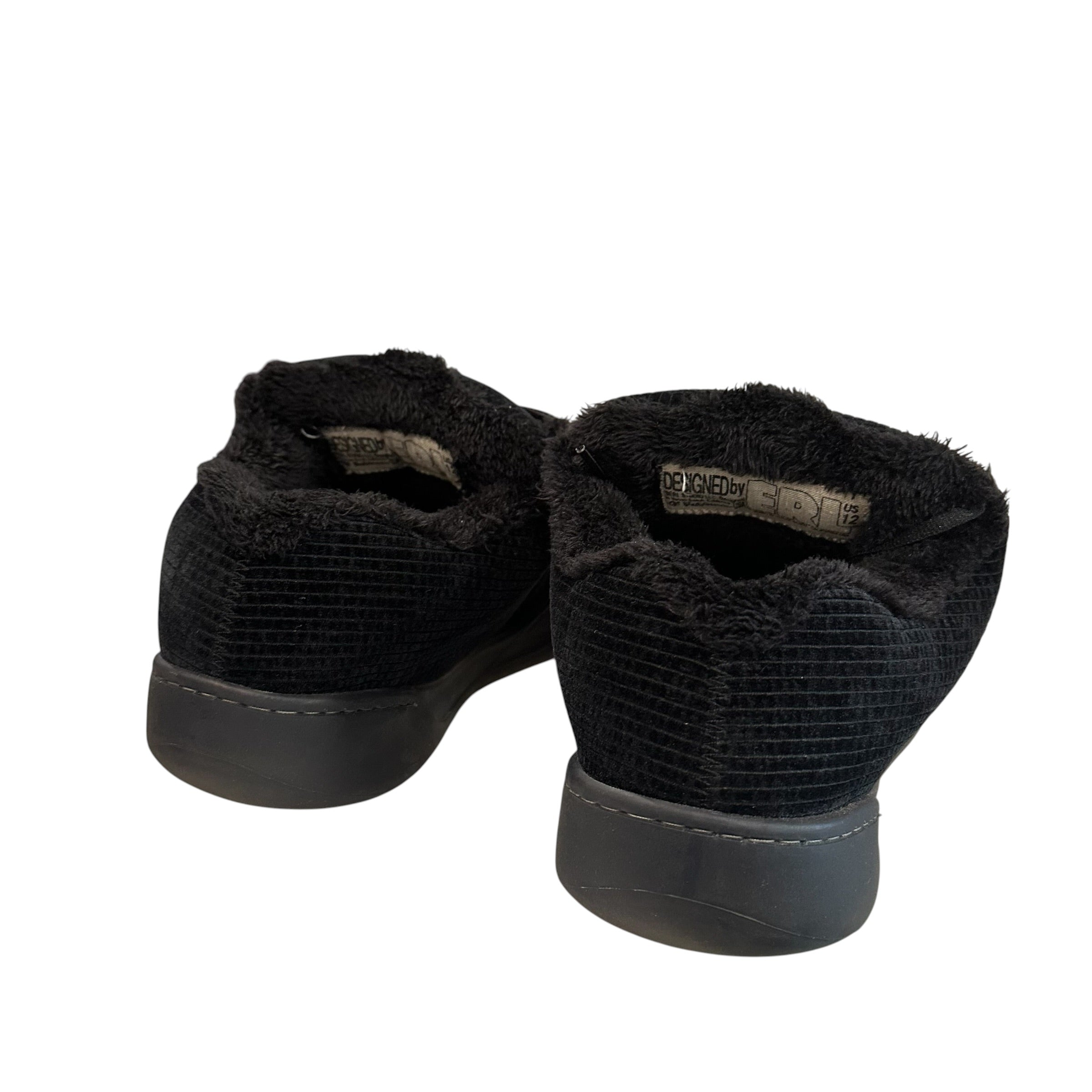 Black ERL Vamps Corduroy