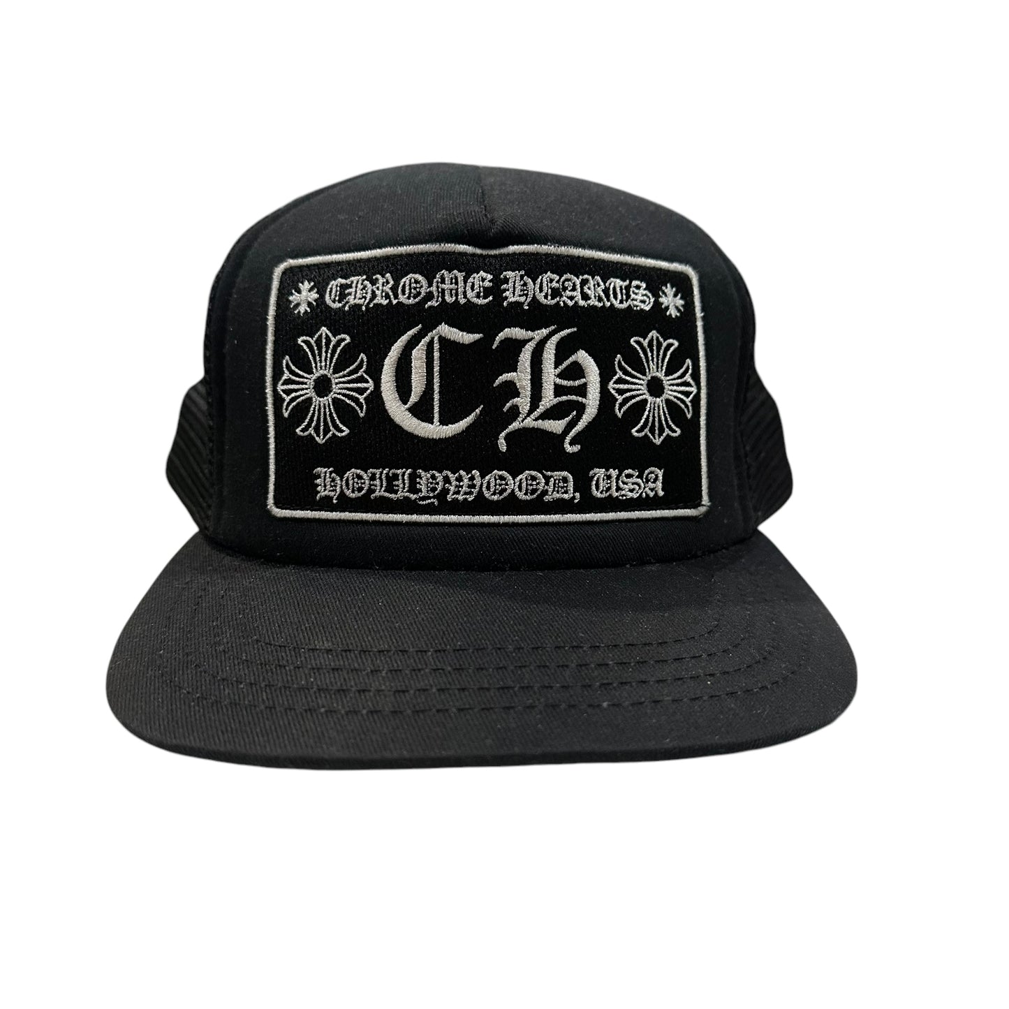 Chrome Hearts Black Hollywood Trucker
