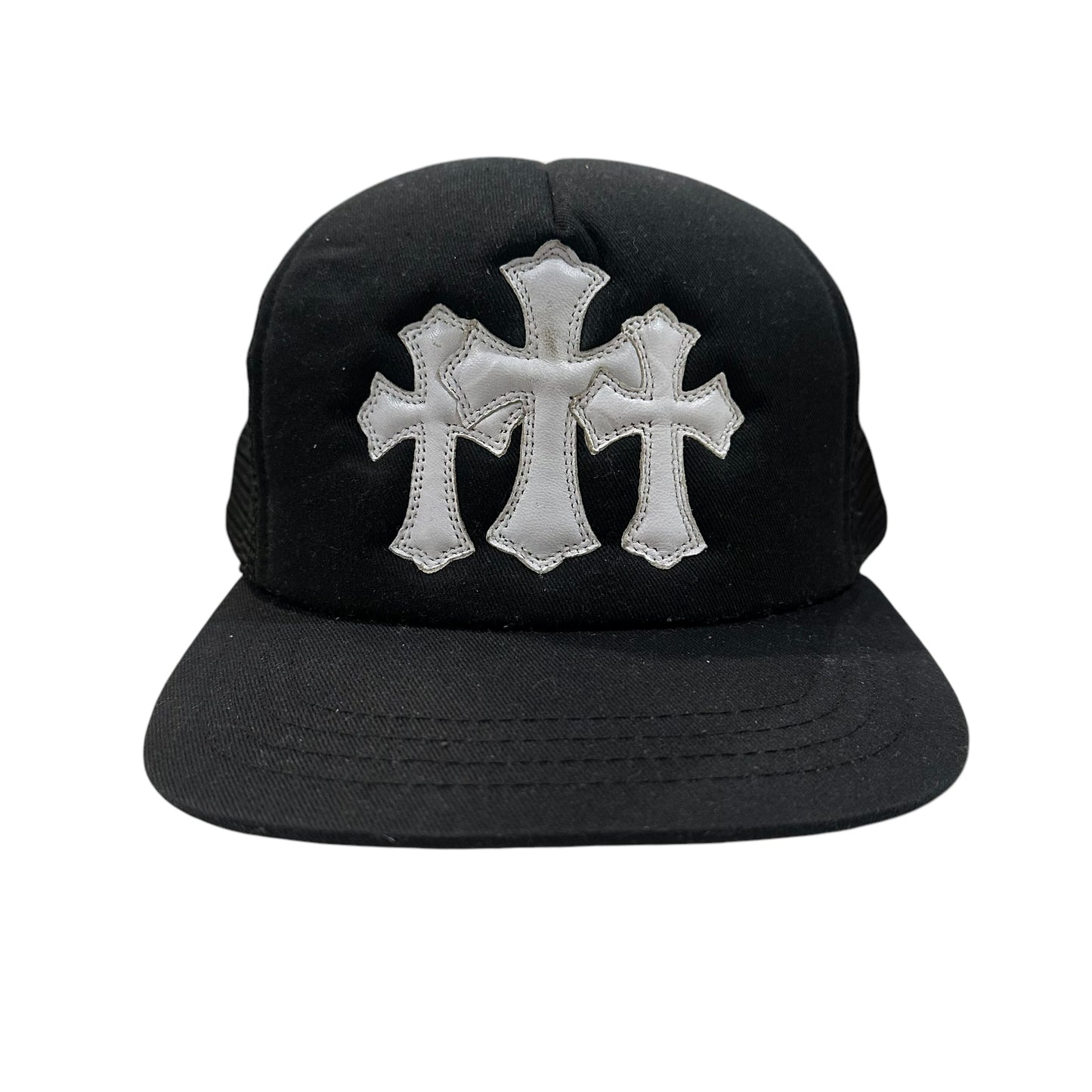Chrome Hearts Black Cross Trucker