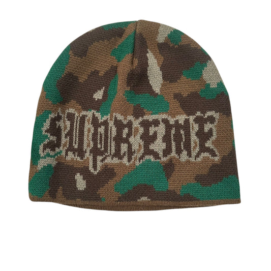 Supreme Camo Paris Beanie