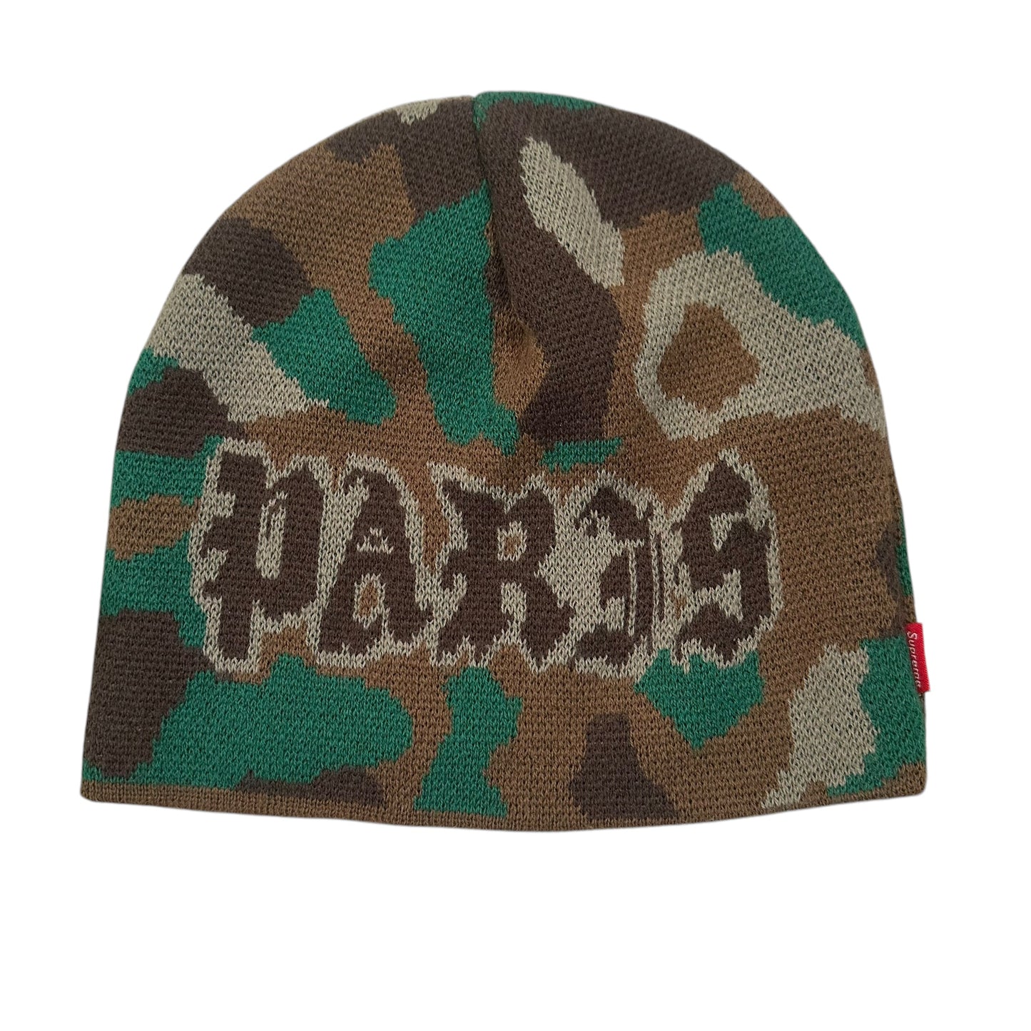 Supreme Camo Paris Beanie