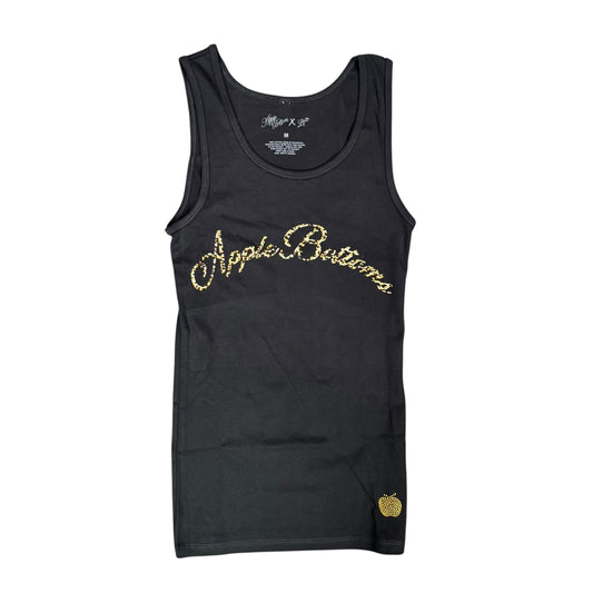 Apple Bottoms Black Embellished Classic Tank