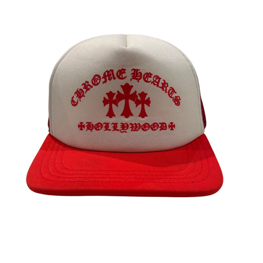 Chrome Hearts Red King Taco Trucker