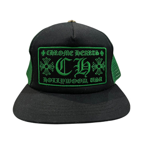 Chrome Hearts Black/Green Hollywood Trucker
