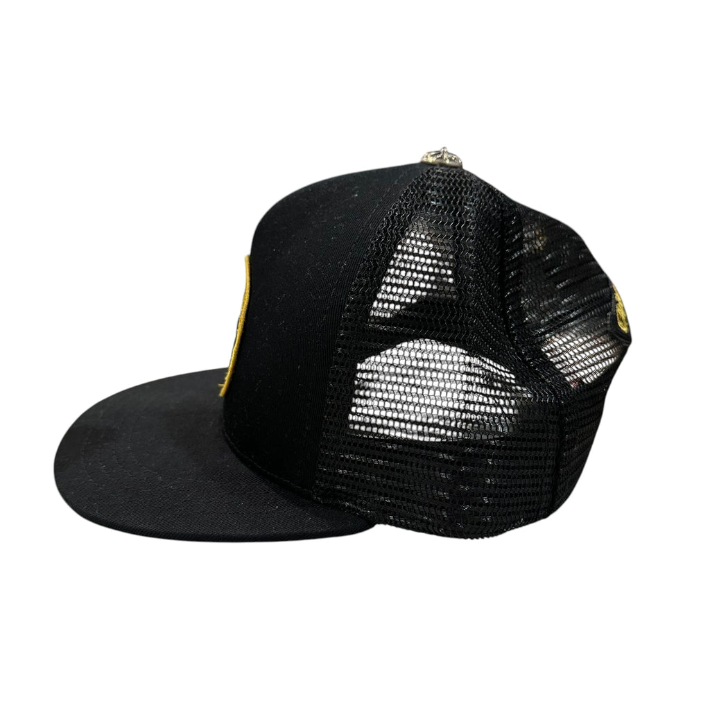 Chrome Hearts Black Seal Stamp Trucker
