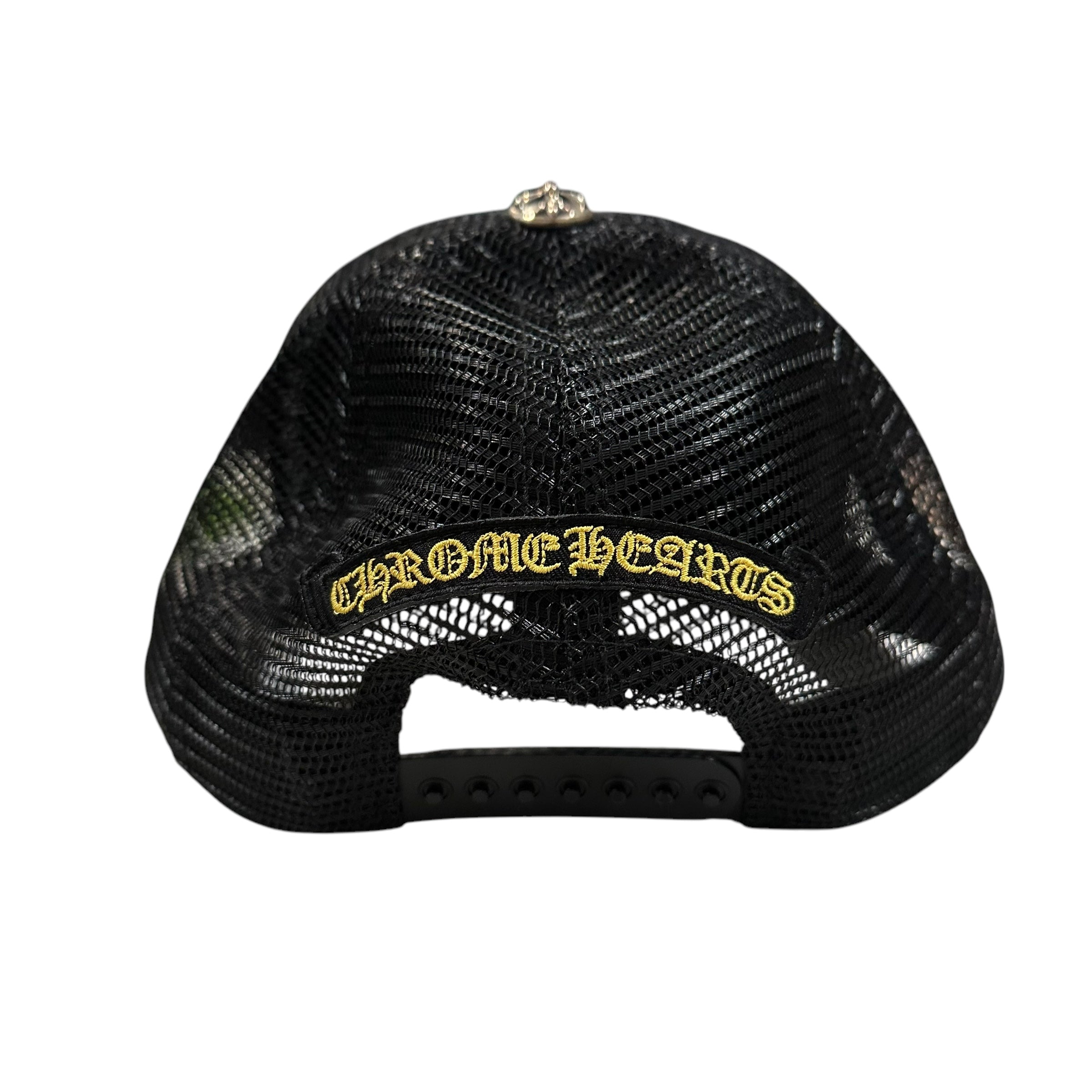 Chrome Hearts Black Seal Stamp Trucker