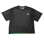 Kapital Grn/Blk Skeleton Tee