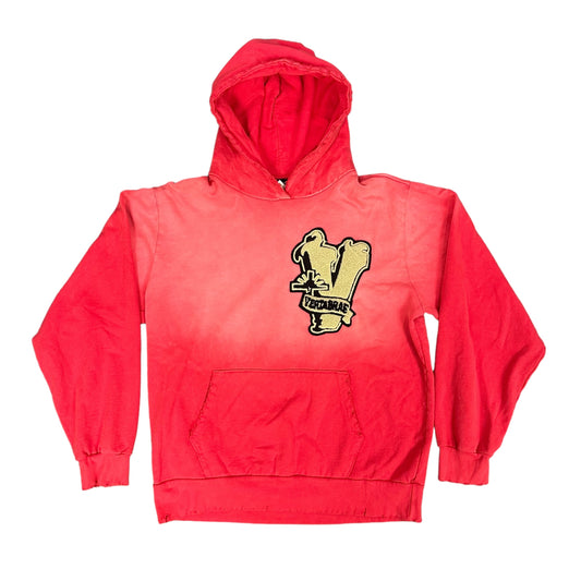 Vertabrae Red Patch Hoodie