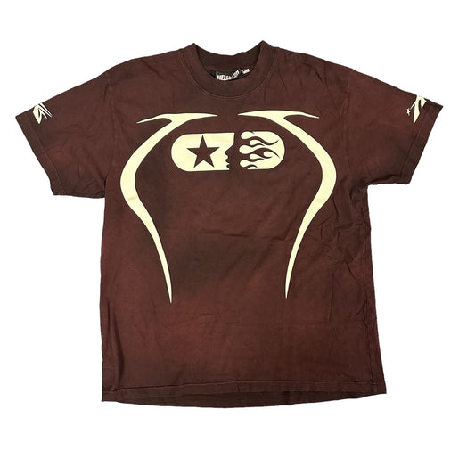 Hellstar Brown Warmup Tee