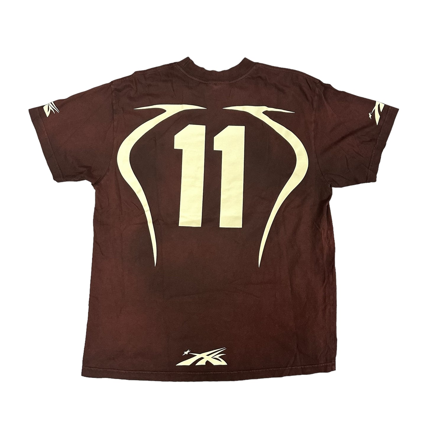 Hellstar Brown Warmup Tee