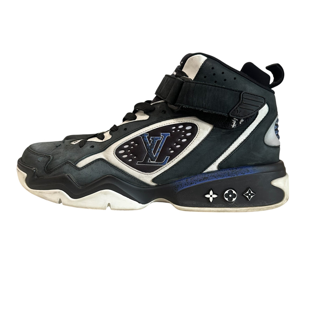 Louis Vuitton LV Trainer 2 (Blk, Wht, Blu) (No Box)