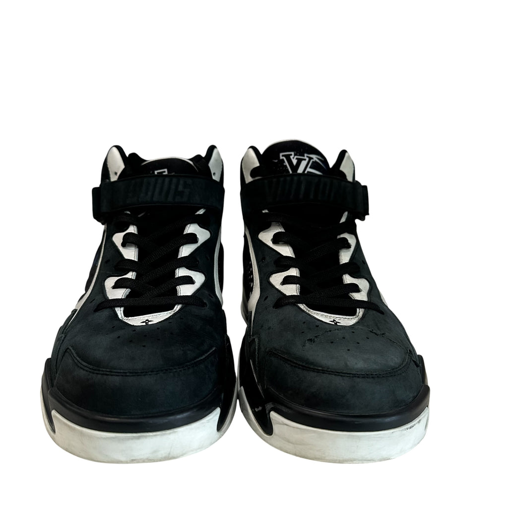 Louis Vuitton LV Trainer 2 (Blk, Wht, Blu) (No Box)