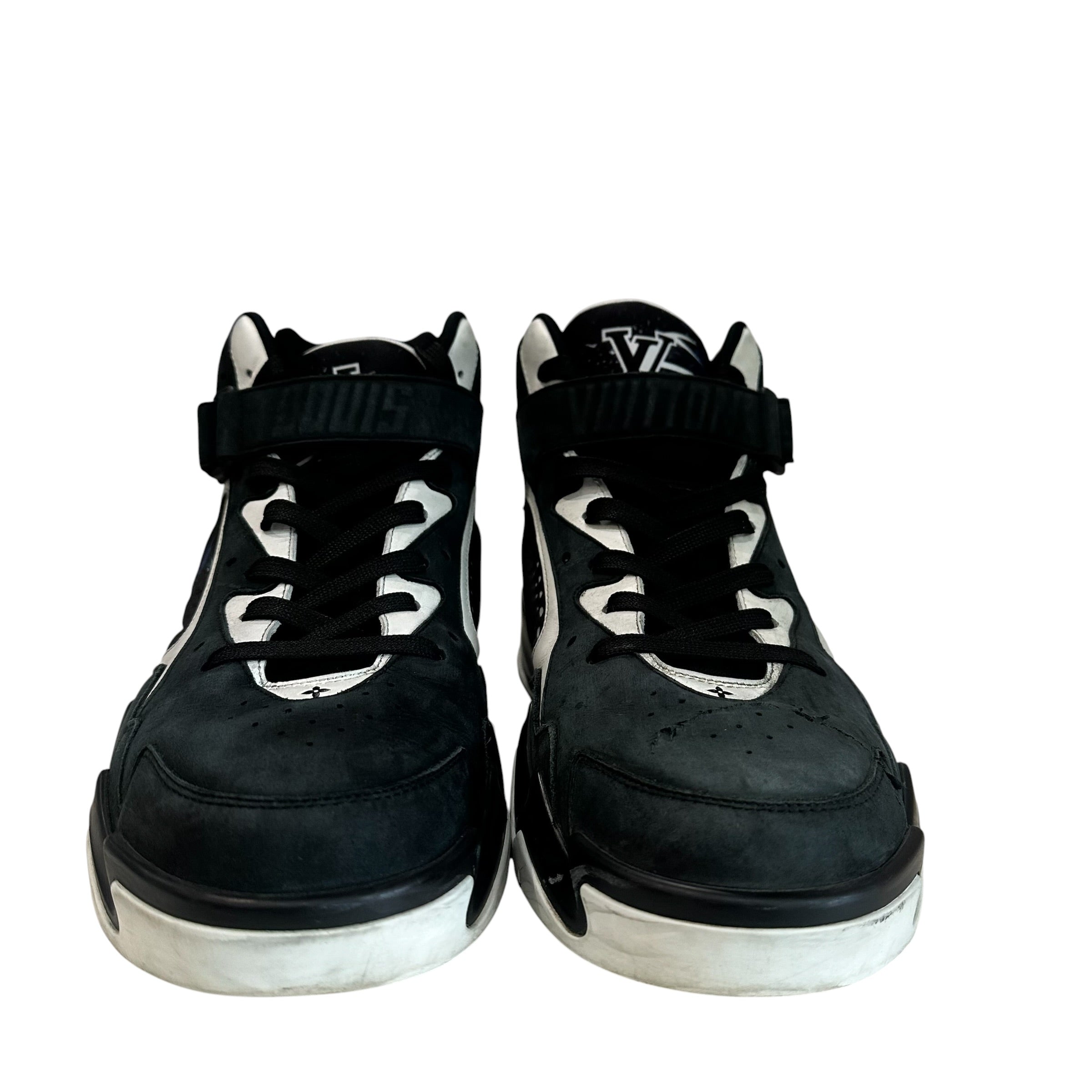 Louis Vuitton LV Trainer 2 (Blk, Wht, Blu) (No Box)