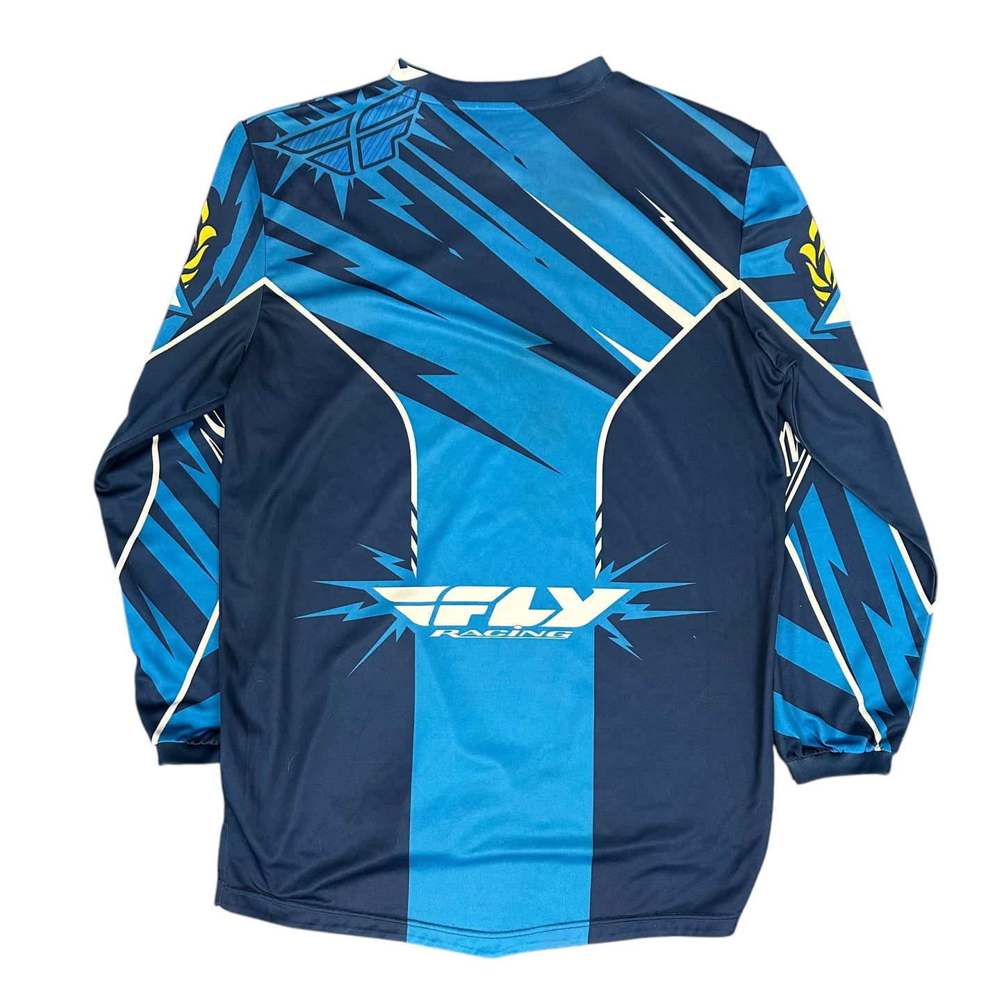 Fly Racing Blue F-16 Moto Jersey